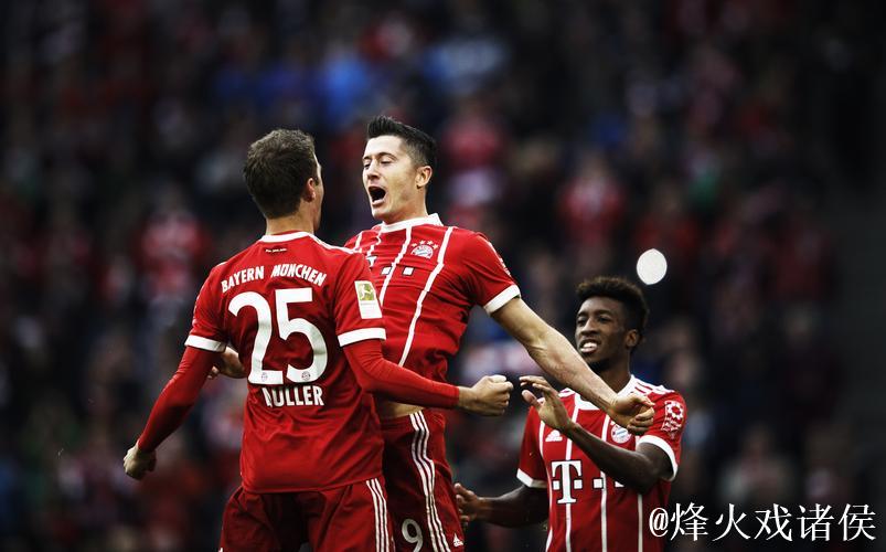 德甲-莱万助攻+进球 穆勒蒂亚戈连续建功 拜仁5-0狂胜 德甲-莱万助攻+进球 穆勒蒂亚戈连续建功 拜仁5-0狂胜